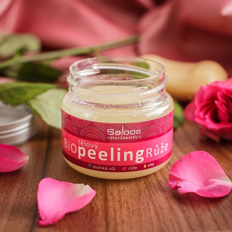 Saloos Bio Peeling Rose testpeeling 140 ml