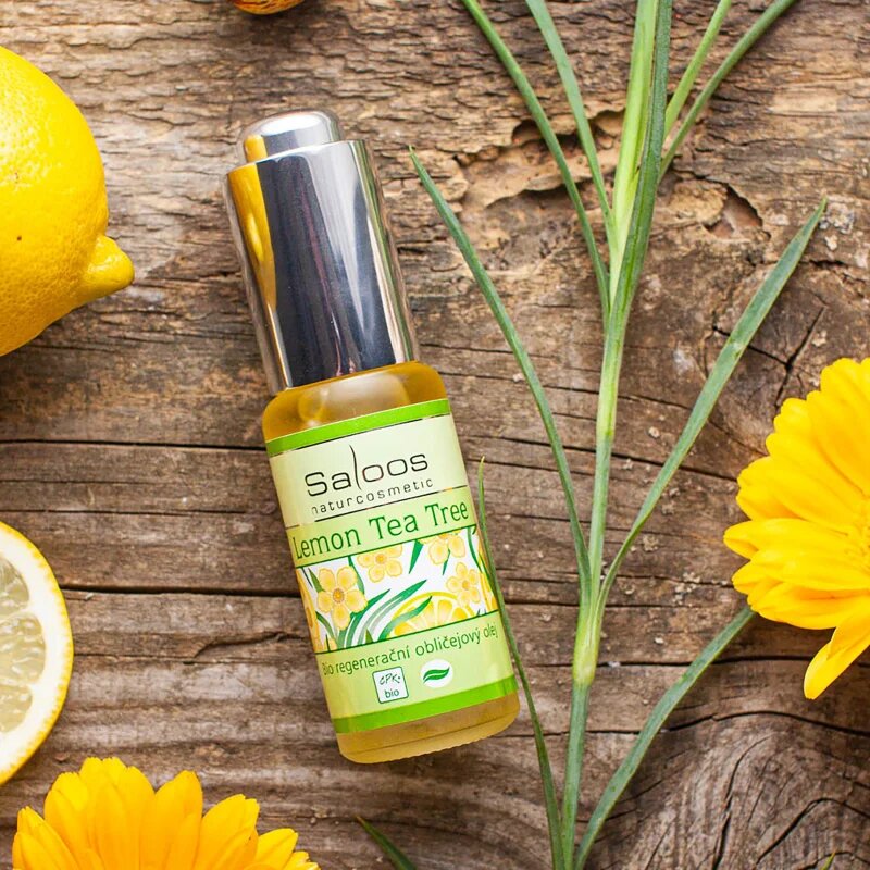 Saloos Bio Skin Oils Lemon Tea Tree regeneráló olaj zsíros és problémás bőrre 20 ml