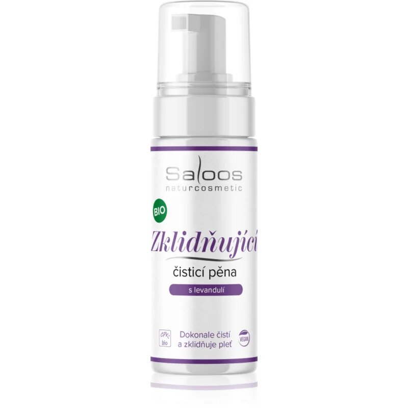 Saloos Calm nyugtató tisztító hab levendulával 150 ml