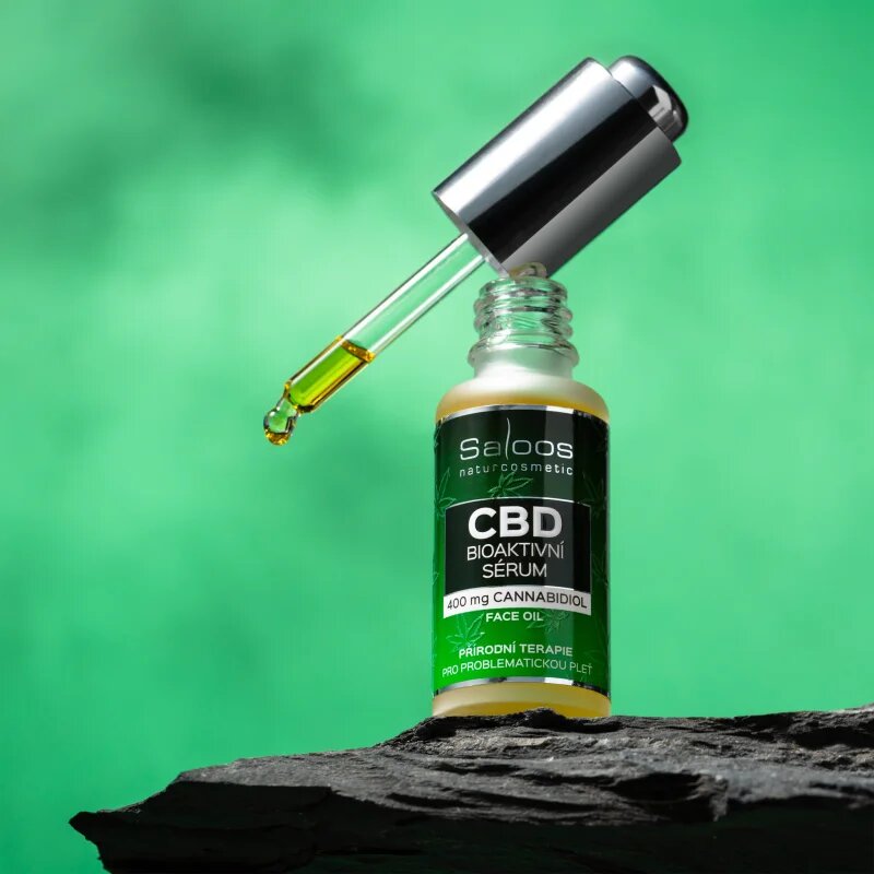 Saloos CBD nyugtató arcszérum 20 ml
