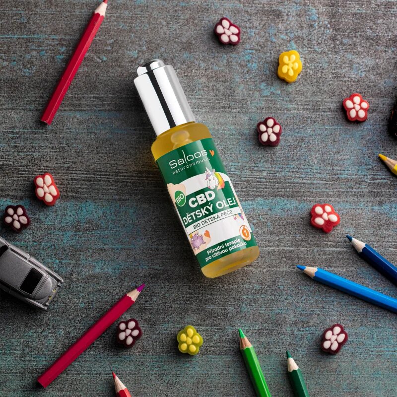Saloos CBD nyugtató olaj gyermekeknek 50 ml
