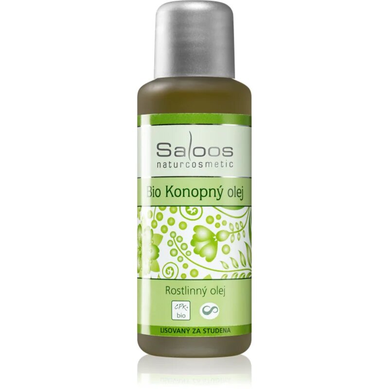 Saloos Cold Pressed Oils Bio Cannabis bio kenderolaj 50 ml