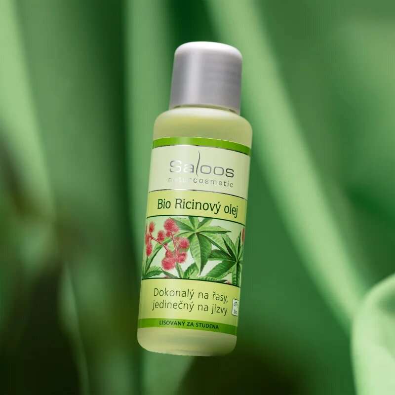 Saloos Cold Pressed Oils Bio Castor ricinusolaj arcra és testre 50 ml