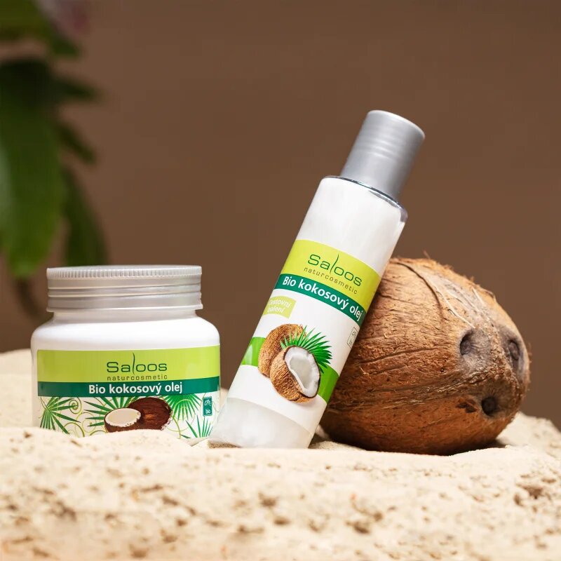 Saloos Cold Pressed Oils Bio Coconut kókuszolaj száraz és érzékeny bőrre 250 ml