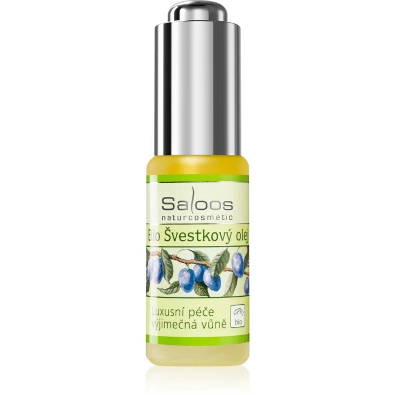 Saloos Cold Pressed Oils Bio Plum szilvamagolaj 20 ml