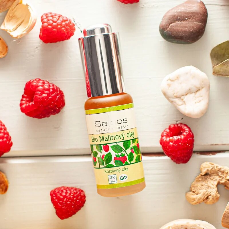 Saloos Cold Pressed Oils Raspberry Bio bio málnaolaj 20 ml