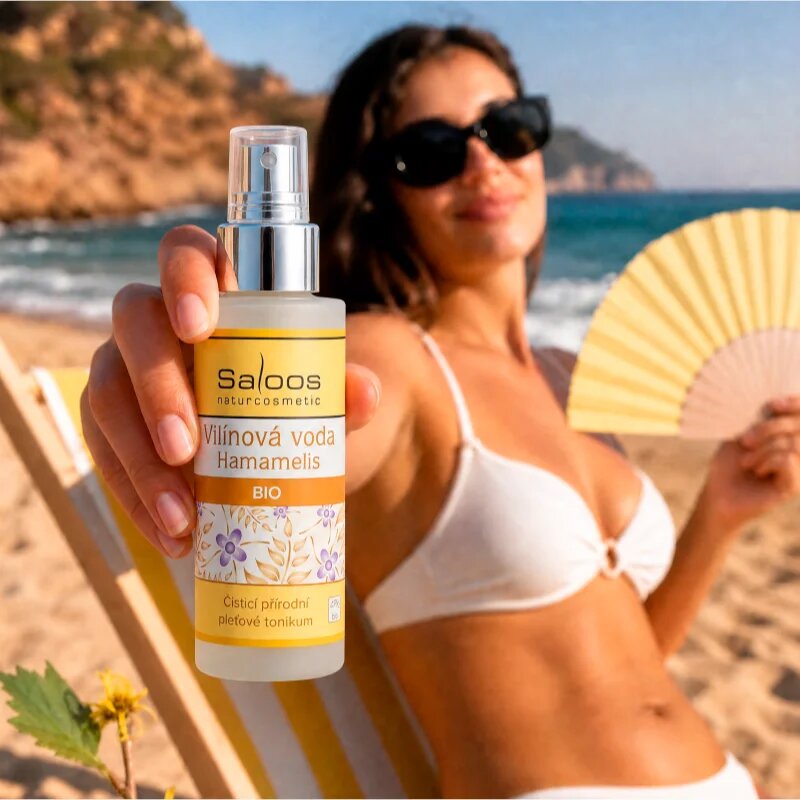 Saloos Floral Water Witch Hazel nyugtató tisztító tonik zsíros és problémás bőrre 100 ml
