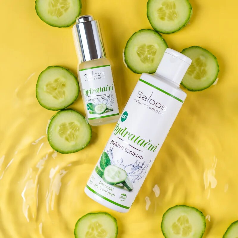 Saloos Hydration hidratáló arctonik uborkával és aloe verával 200 ml
