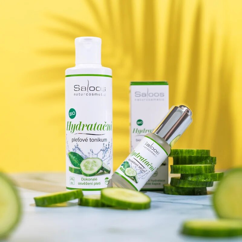 Saloos Hydration hidratáló arctonik uborkával és aloe verával 200 ml