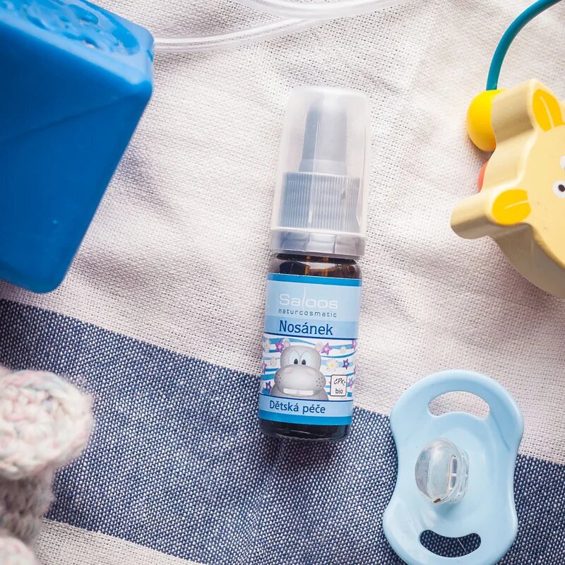 Saloos Kids' Care olaj megfázás esetén felsebesedő orr ápolására gyermekeknek 10 ml