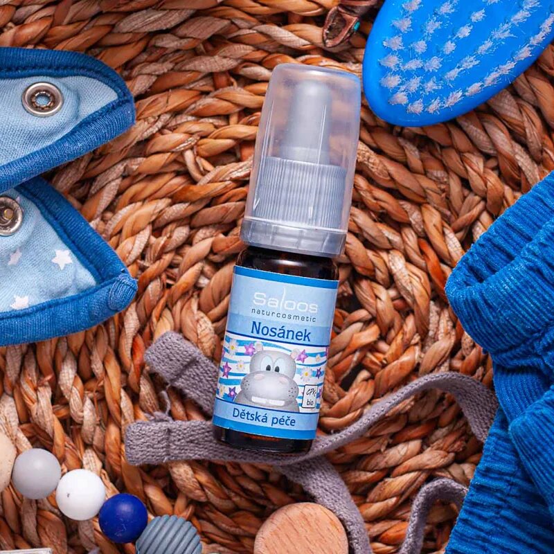 Saloos Kids' Care olaj megfázás esetén felsebesedő orr ápolására gyermekeknek 10 ml