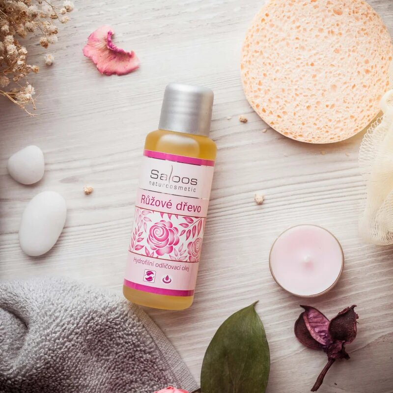 Saloos Make-up Removal Oil Pau-Rosa tisztító és sminklemosó olaj 50 ml