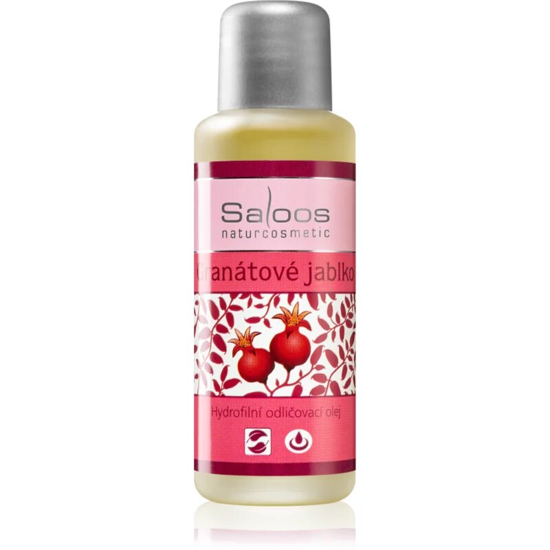 Saloos Make-up Removal Oil Pomegranate tisztító és sminklemosó olaj 50 ml