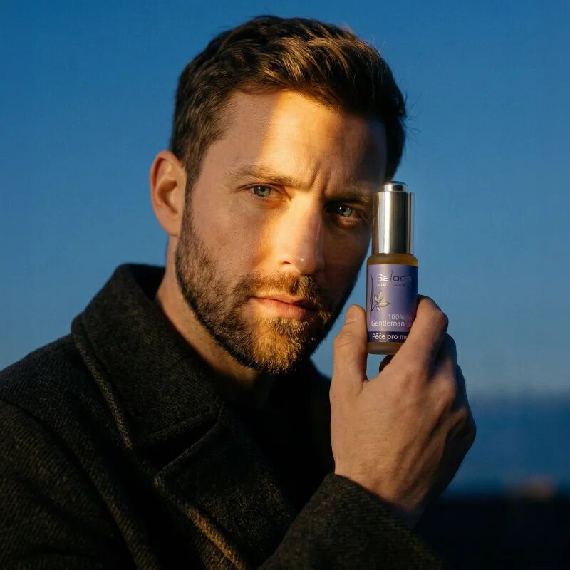 Saloos Men's Care 100% Gentleman fiatalító arcolaj uraknak 20 ml