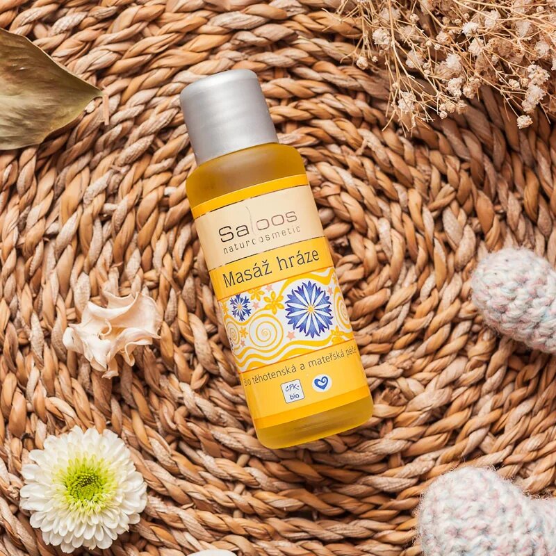 Saloos Pregnancy Care gátmasszázs olaj 50 ml