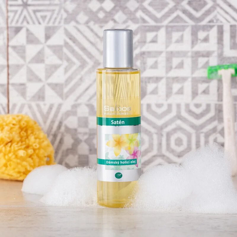 Saloos Shower Oil Sateen női borotválkozó olaj 125 ml
