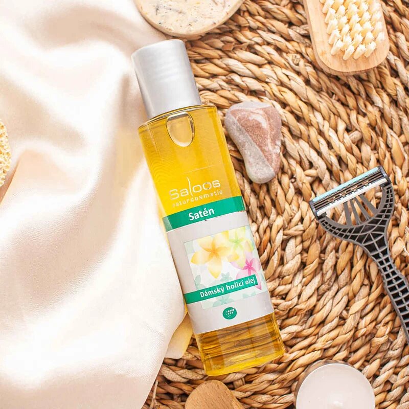 Saloos Shower Oil Sateen női borotválkozó olaj 125 ml