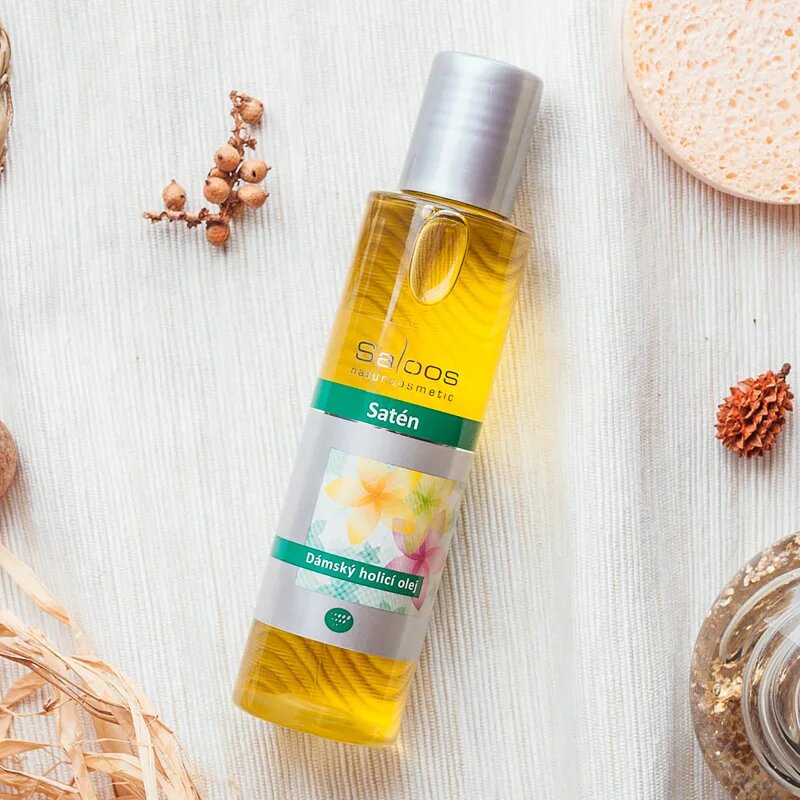 Saloos Shower Oil Sateen női borotválkozó olaj 125 ml