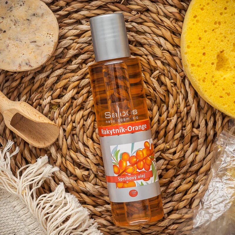 Saloos Shower Oil Sea Buckthorn & Orange tusoló olaj 125 ml