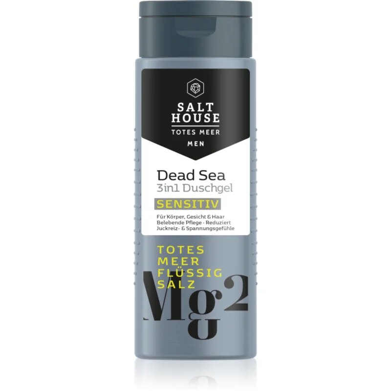 Salt House Dead Sea Men fürdőgél férfiaknak 3 az 1-ben 250 ml