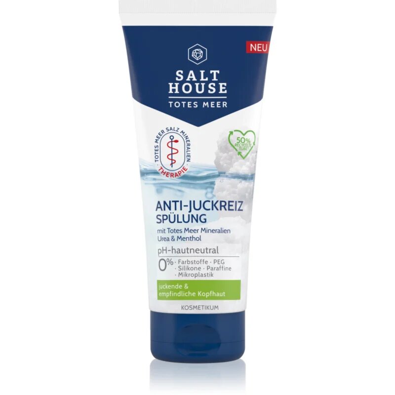 Salt House Dead Sea Therapy Anti-Itch Conditioner nyugtató kondicionáló száraz viszkető fejbőrre 200 ml