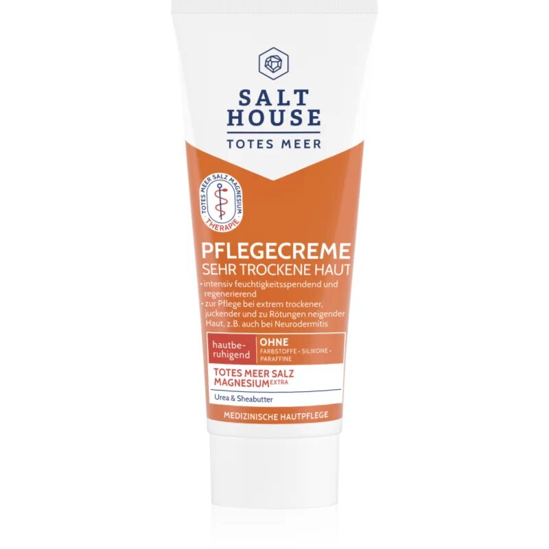 Salt House Dead Sea Therapy Care Cream ápoló krém a nagyon száraz bőrre 75 ml