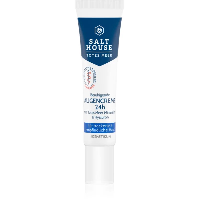 Salt House Dead Sea Therapy Eye Cream 24h hidratáló szemkörnyékápoló krém hialuronsavval 15 ml