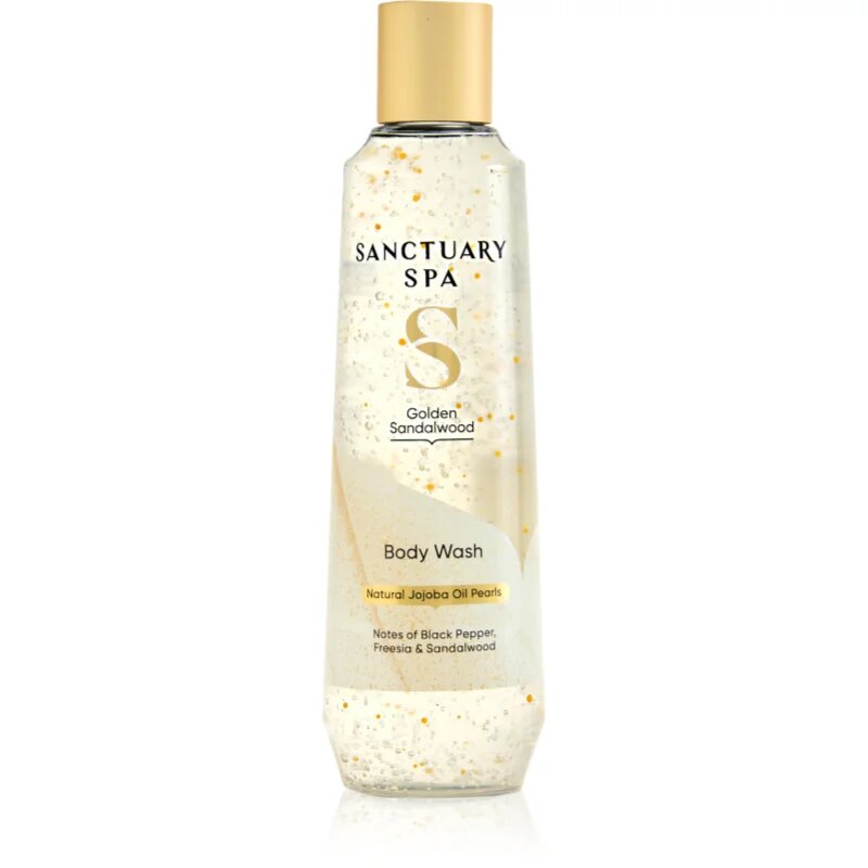 Sanctuary Spa Golden Sandalwood felfrissítő tusfürdő gél 250 ml