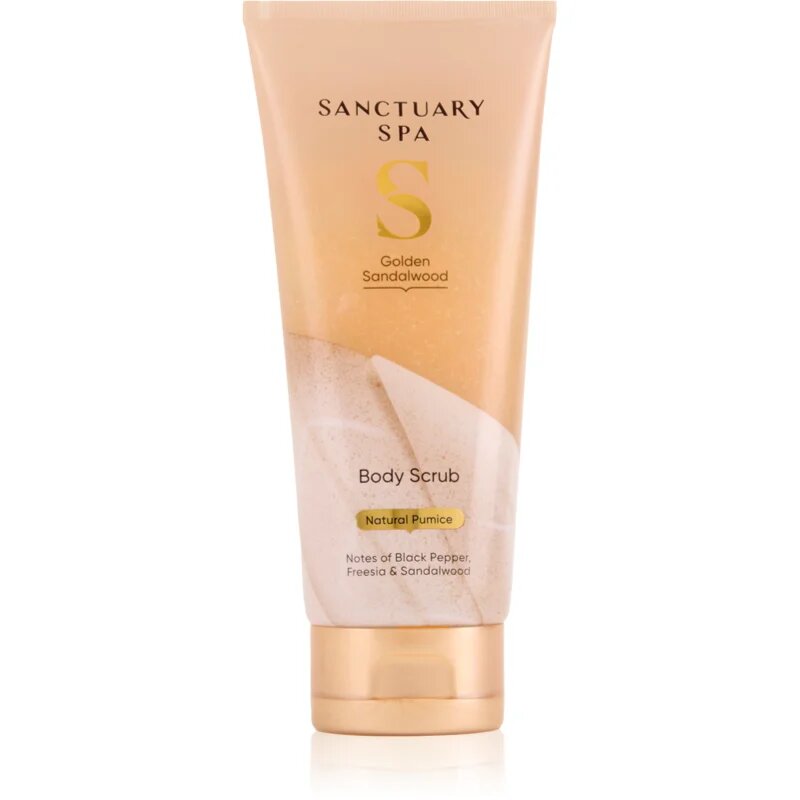 Sanctuary Spa Golden Sandalwood géles peeling testre 200 ml