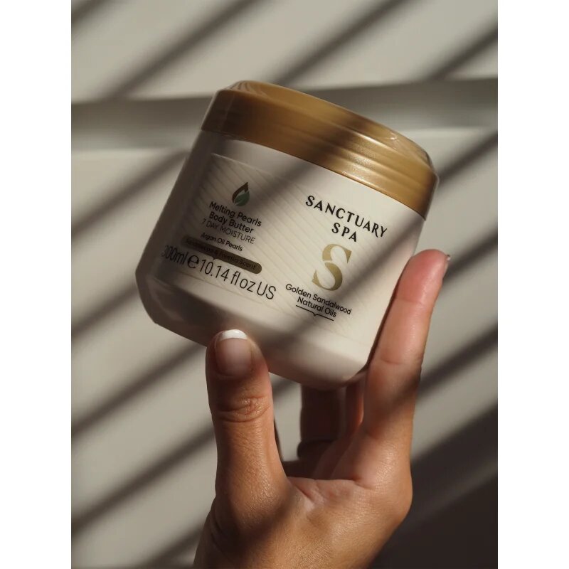 Sanctuary Spa Golden Sandalwood intenzív hidratáló testvaj 300 ml