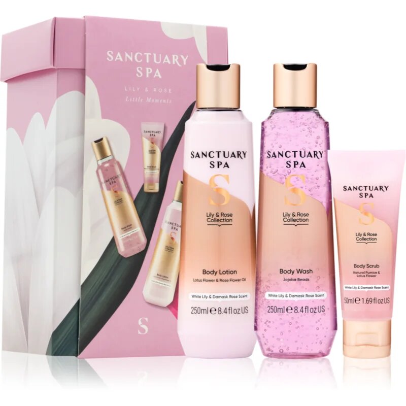 Sanctuary Spa Lily & Rose Little Moments ajándékszett testre