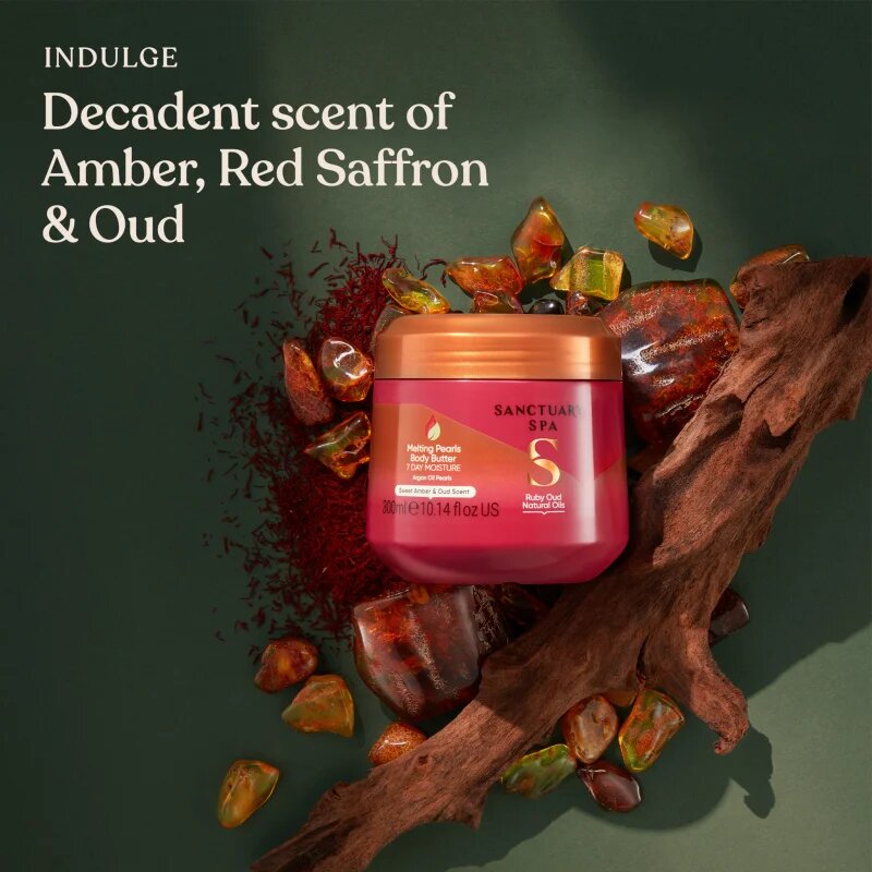 Sanctuary Spa Ruby Oud tápláló vaj a testre 300 ml