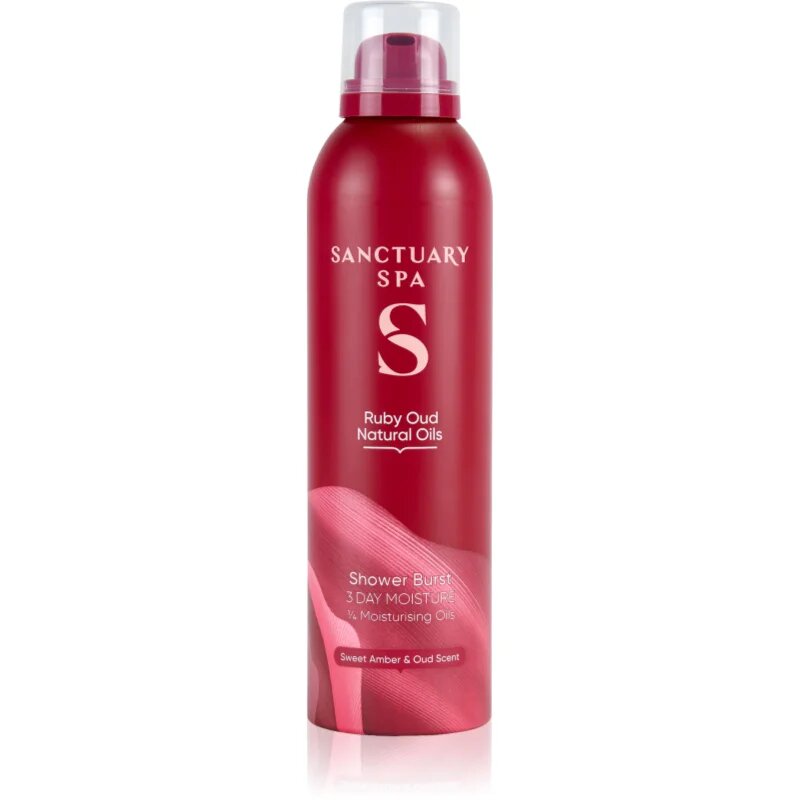 Sanctuary Spa Ruby Oud tusoló hab tápláló hatással 200 ml