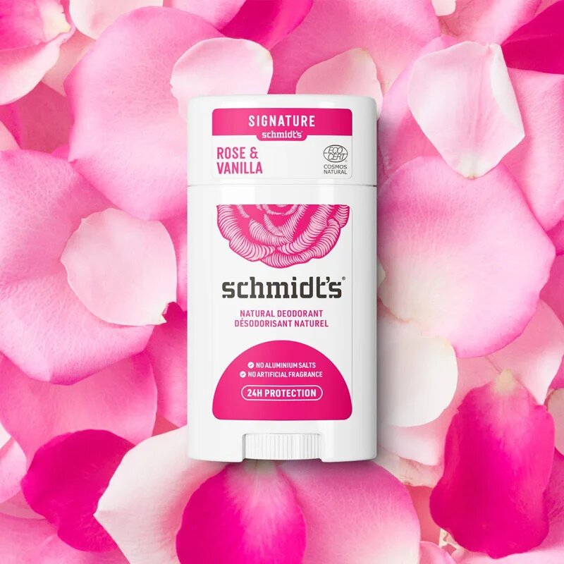 Schmidt's Rose + Vanilla izzadásgátló deo stift 75 g