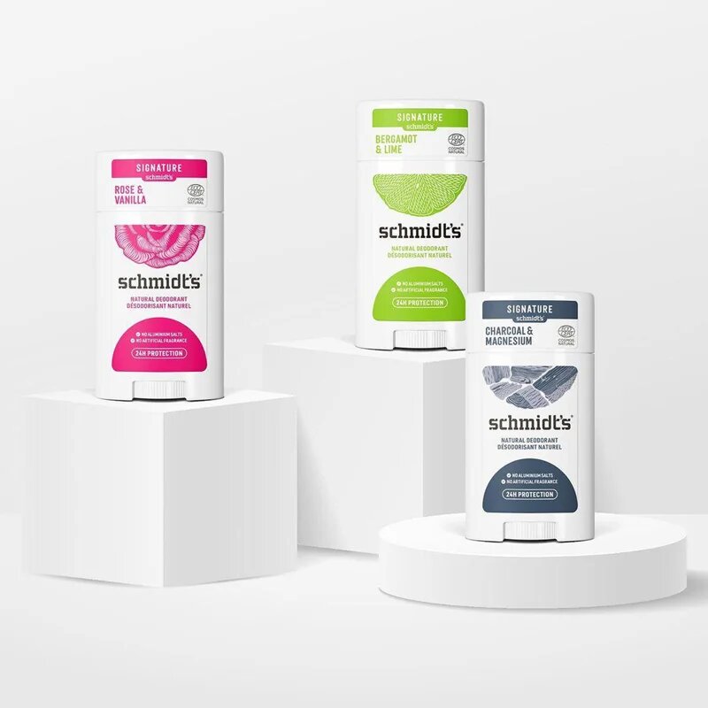 Schmidt's Rose + Vanilla izzadásgátló deo stift 75 g