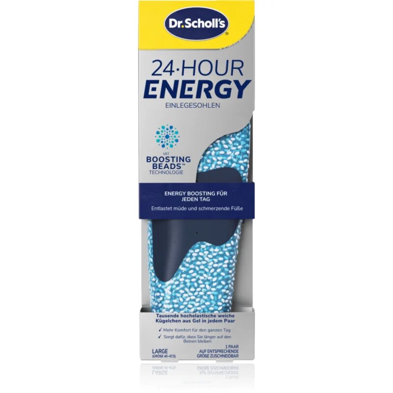 Scholl Dr. 's 24 Hour Energy cipőbetét L méret 1 pár