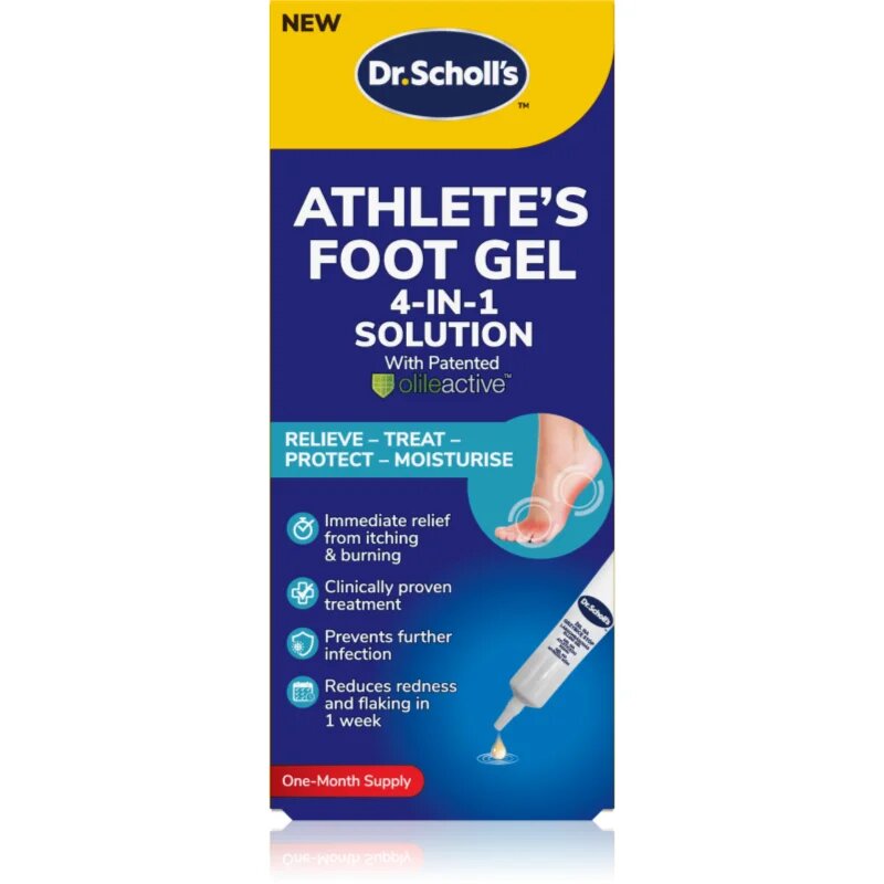 Scholl Dr. 's Athlete's Foot Gel nyugtató gél lábfejre 1 db