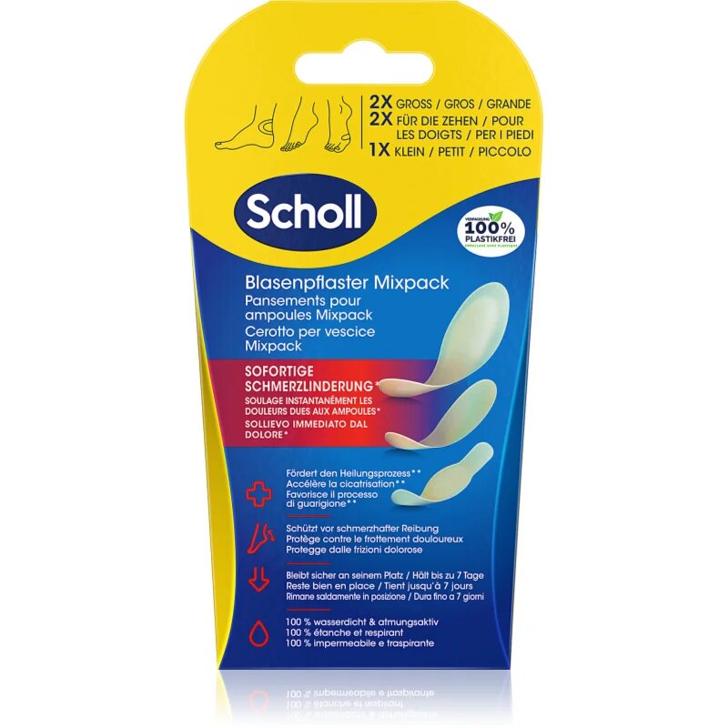 Scholl Dr. 's Blister Plasters vízálló sebtapasz vízhólyagokra 5 db