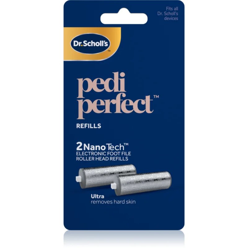 Scholl Dr. 's PediPerfect tartalék pengék az elektromos talpreszelőbe kemény bőrre 2 db