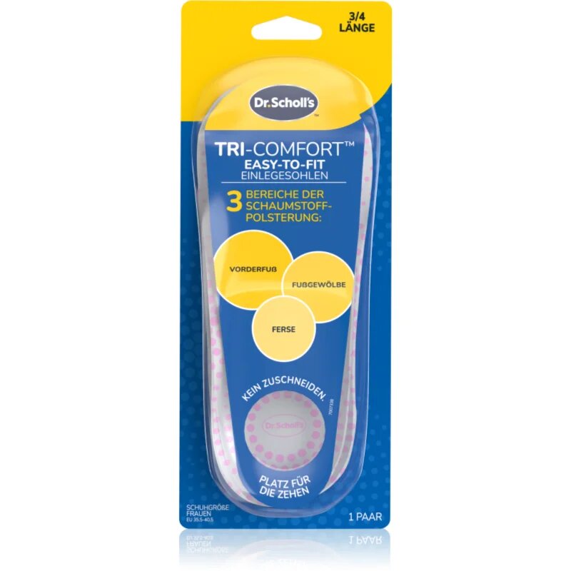 Scholl Dr. 's Tri-Comfort cipőbetét méret Small - Women's EU 35.5 - 40.5 1 pár