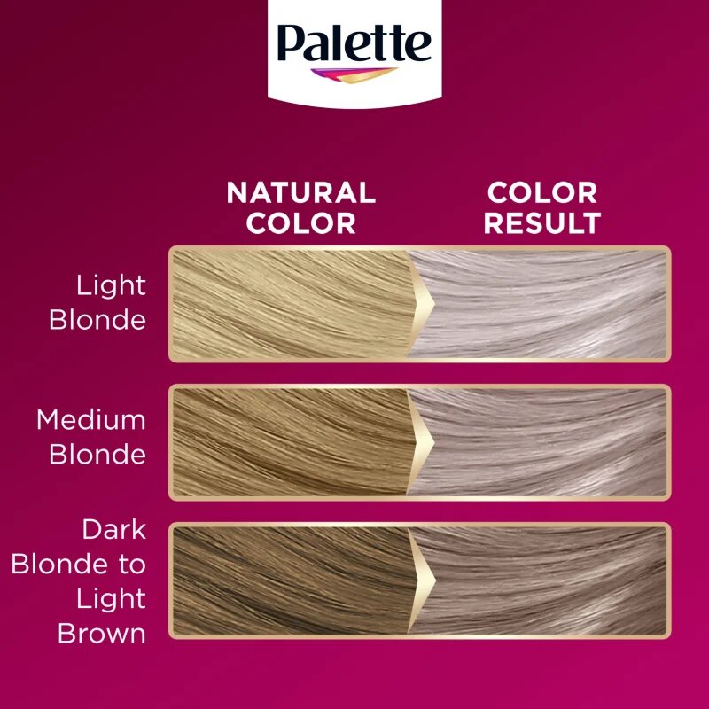 Schwarzkopf Palette Deluxe tartós hajfesték árnyalat 10-91 Dusty Cool Blonde 1 db