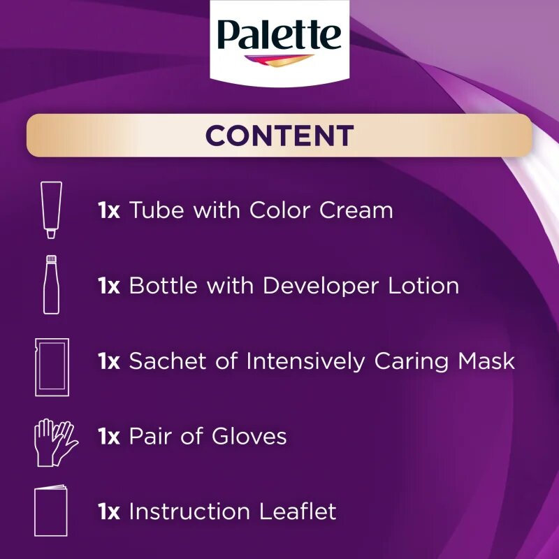 Schwarzkopf Palette Intensive Color Creme tartós hajfesték árnyalat 4-88 (RF3) Intensive Dark Red 1 db