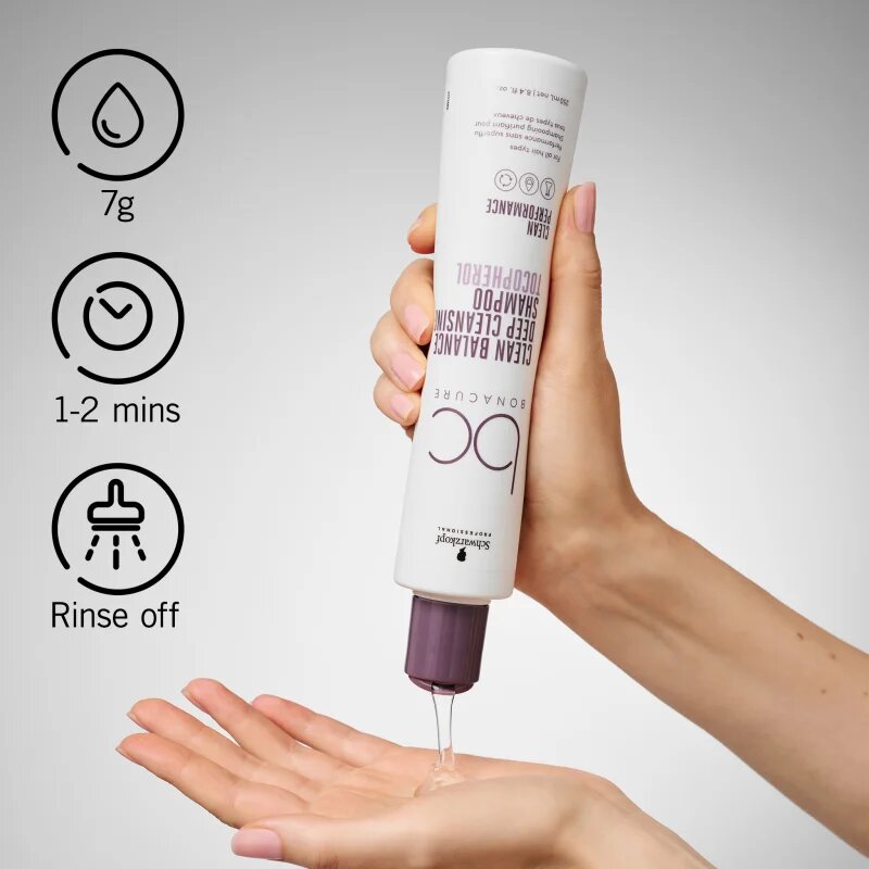 Schwarzkopf Professional BC Bonacure Clean Balance mélyen tisztító sampon 250 ml