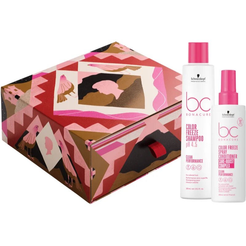 Schwarzkopf Professional BC Bonacure Color Freeze ajándékszett festett hajra