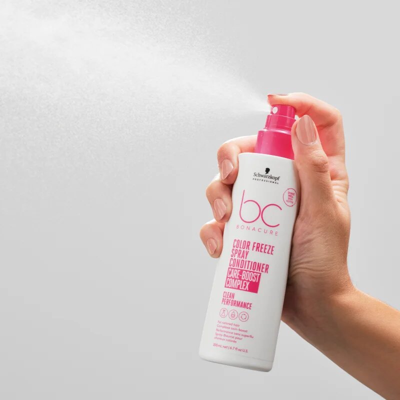 Schwarzkopf Professional BC Bonacure Color Freeze öblítés nélküli kondicionáló festett hajra 200 ml