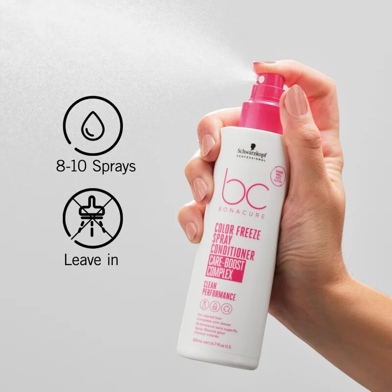 Schwarzkopf Professional BC Bonacure Color Freeze öblítés nélküli kondicionáló festett hajra 200 ml