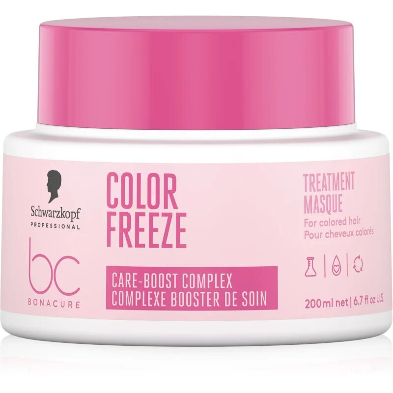 Schwarzkopf Professional BC Bonacure Color Freeze regeneráló maszk festett hajra 200 ml