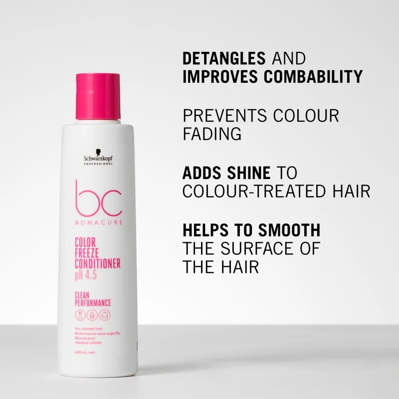 Schwarzkopf Professional BC Bonacure Color Freeze védő kondicionáló festett hajra 1000 ml