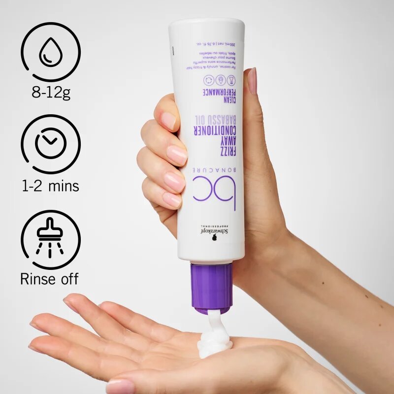 Schwarzkopf Professional BC Bonacure Frizz Away Conditioner kondicionáló a rakoncátlan és töredezett hajra 200 ml