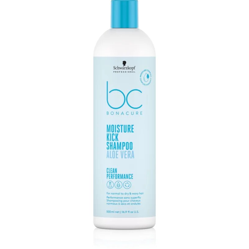 Schwarzkopf Professional BC Bonacure Moisture Kick hidratáló sampon 500 ml